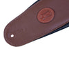 Levy's Signature Legacy Series Garment Leather Bass Guitar Strap - 4.5in Wide - Standard Length - Brown