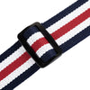 Levy's Signature Cotton Series Guitar Strap - White, Blue, & Red - 2in