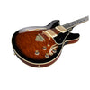 Ibanez AS93QMSP AS Series Artcore Expressionist Hollowbody Electric Guitar - Dark Brown Sunburst