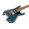 Ibanez Q Standard 7 String Electric Guitar - Blue Chameleon Metallic Matte **SCRATCH N DENT**