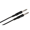 Hosa CSS-103 Balanced Interconnect Cable - 1/4in TRS  to Same - 3ft