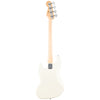 Fender Standard Jazz Bass Guitar - Laurel Fingerboard - White Pickguard - Olympic White