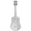 Amahi DDUK22 Soprano Ukulele - Crystal Clear Plastic