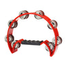 Stagg Cutaway Plastic Tambourine - 16 Jingles - Red