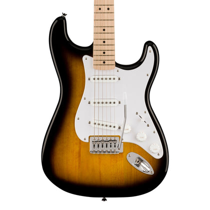 Squier Sonic Stratocaster - 2-Color Sunburst with Maple Fingerboard & White Pickguard