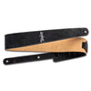 Taylor Embroidered Suede 2.5 in. Guitar Strap - Black