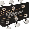 Takamine GD30CE BLK Dreadnought Cutaway Acoustic-Electric Guitar - Black