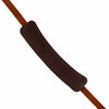 D'Addario John Lennon Guitar Strap - Brown Leather with Shoulder Pad