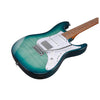 Ibanez AZ22S1FTXB AZ Series Standard Electric Guitar - Transparent Turquoise Burst