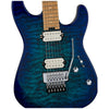 Charvel Pro-Mod Plus San Dimas® Style 1 HH FR CM Electric Guitar - Carmalized Maple Fingerboard - Chlorine Burst