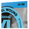 D'Addario XL Nickel High Strung/Nashville Tuning Electric Guitar Strings - 10-26