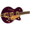 Gretsch G5655TG Electromatic® Center Block Jr. Single-Cut Electric Guitar with Bigsby® and Gold Hardware - Amethyst - Laurel