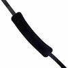 D'Addario John Lennon Guitar Strap - Black Leather with Shoulder Pad