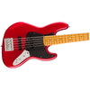 Fender American Ultra II Jazz Bass V - Maple Fingerboard - Sinister Red