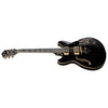 Ibanez AS93SPBK AS Series Artcore Expressionist Hollowbody Electric Guitar - Black