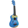 Amahi DDUK21 Soprano Ukulele -  Under the Sea Design