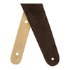 Fender 2 in. Reversible Suede Strap - Brown/Tan