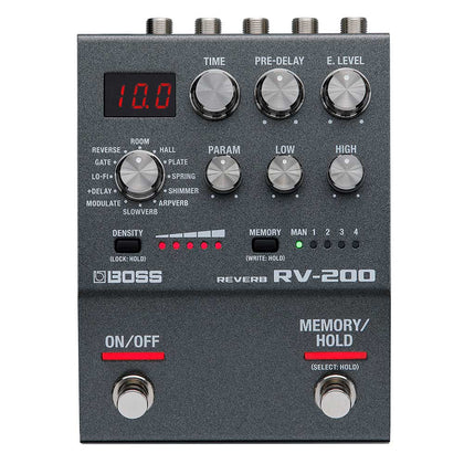 BOSS RV-200 200 Series Reverb Pedal