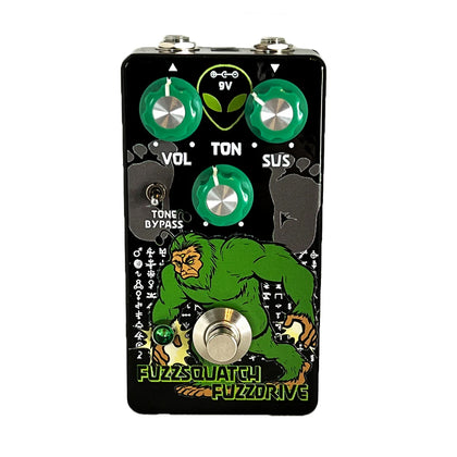 Interstellar Audio Machines Fuzzsquatch Fuzzdrive 1969 Big Muff Pi Recreation Pedal