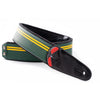 RightOn! Strap Guitar Strap - Race-60 - British Racing Green