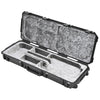 SKB iSeries Waterproof Open Cavity Electric Guitar Flight Case - Open Cavity - TSA Latches - w/ Wheels