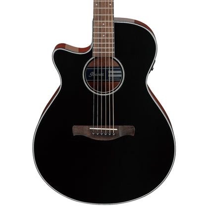 Ibanez AEG50LBKH Lefty Cutaway Acoustic-Electric Guitar - Black High Gloss