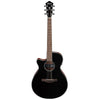 Ibanez AEG50LBKH Lefty Cutaway Acoustic-Electric Guitar - Black High Gloss