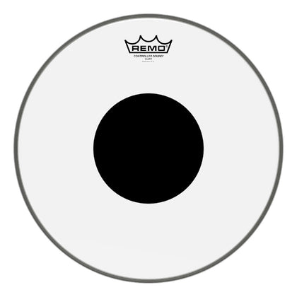 Remo Controlled Sound Clear Black Dot Batter Drumhead - Snare/Tom - 14 in. Diameter