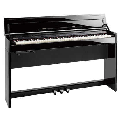 Roland DP-603 Digital Upright Piano with Stand - Polished Ebony