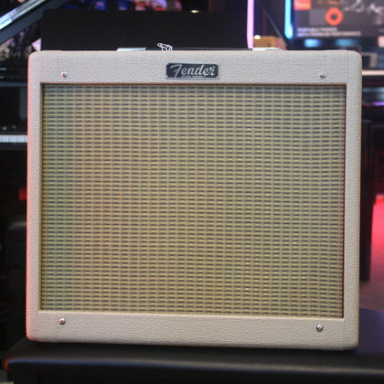 Fender Limited Edition Blues Junior JR IV Electric Guitar Amp w/ Eminence Cannabis Rex Speaker - Blonde Nubtex Crex