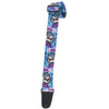 Henry Heller HSUB2-46 Artist Series Sublimination Guitar Strap - Warhol-Style Skull