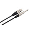 Hosa Pro Balanced Interconnect Cable - REAN XLR3F to 1/4 in. TRS - 1.5 ft.