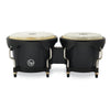 LP Discovery Bongo Set Onyx w/Black Hardware