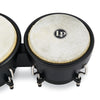 LP Discovery Bongo Set Onyx w/Black Hardware