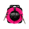 Ernie Ball Flex Instrument Cable - Straight/Straight - Pink - 20 ft.