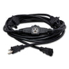 Hosa Power Distribution Cord - 6 x NEMA 5-15R to NEMA 5-15P, 14 AWG x 3 OFC - 30 ft.