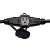 Hosa Power Distribution Cord - 6 x NEMA 5-15R to NEMA 5-15P, 14 AWG x 3 OFC - 30 ft.