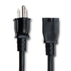 Hosa Power Distribution Cord - 6 x NEMA 5-15R to NEMA 5-15P, 14 AWG x 3 OFC - 30 ft.