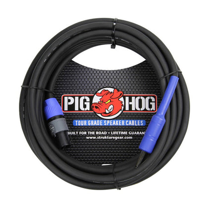 Pig Hog PHSC25S14 1/4 in. to Speakon Speaker Cable - 25 ft.