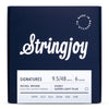 Stringjoy Signatures Nickel Wound Electric Guitar Strings - Husky Super Light Plus Gauge - 9.5-48