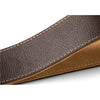 Taylor 2.5 in. Leather Guitar Strap - Suede Back - Chocolate Brown