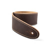 Taylor 2.5 in. Leather Guitar Strap - Suede Back - Chocolate Brown