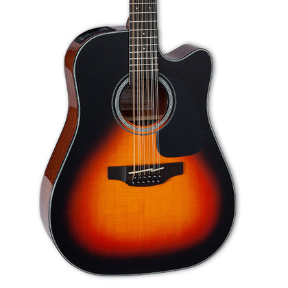 Takamine GD30CE-12  BSB 12-String Dreadnought Cutaway Acoustic-Electric Guitar - Gloss Brown Sunburst