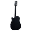 Takamine GD30CE-12 BLK 12-String Dreadnought Cutaway Acoustic-Electric Guitar - Black