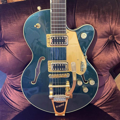 Gretsch G5655TG Electromatic Center Block Jr. Electric Guitar w/ Case - Cadillac Green (Pre-Owned)