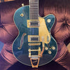 Gretsch G5655TG Electromatic Center Block Jr. Electric Guitar w/ Case - Cadillac Green (Pre-Owned)