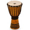 Toca Origins Series Wood Rope Tuned Wood 8 in. Djembe