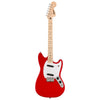 Squier Sonic Mustang - Torino Red with Maple Fingerboard & White Pickguard