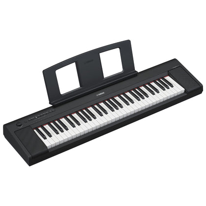 Yamaha NP-15 61 Key Piaggero Ultra-Portable Digital Piano - Black