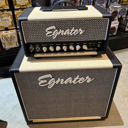 Egnater Rebel 20 Mark I Guitar Amp Head & Rebel 112 Cab  w/ Covers (Pre-Owned)